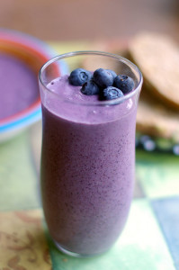 blueberry smoothie